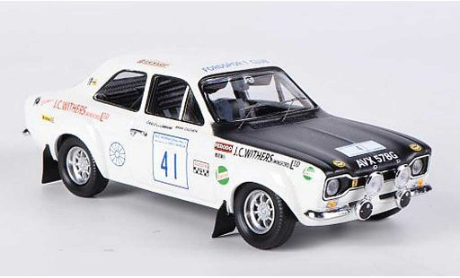 Ford Escort MK1 1/43 Trofeu 1600 TC No.41 Withers of WinsRally Gran Breta&Atilde;&plusmn;a 1971 Culcheth/Syer coche miniatura