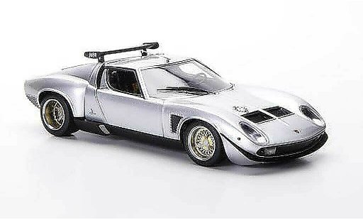 Lamborghini Miura Jota 1/43 FrontiArt SVR gris 1972 coche miniatura