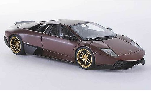 Lamborghini Murcielago LP670-4 1/43 Look Smart SV Fixed Wing matemarron coche miniatura