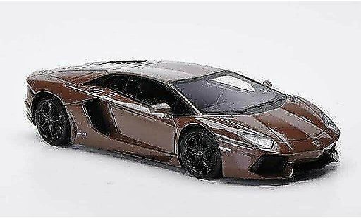Lamborghini Aventador LP700-4 1/43 FrontiArt marron 2011 coche miniatura