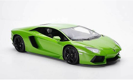 Lamborghini Aventador LP700-4 1/18 FrontiArt verde 2011 coche miniatura