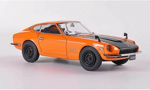 Nissan Fairlady Z Z432 1/43 Ebbro naranja/matenegro RHD 1969 coche miniatura