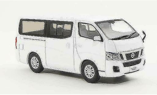Nissan NV350 Base 1/43 Ebbro Caravan blanco RHD coche miniatura