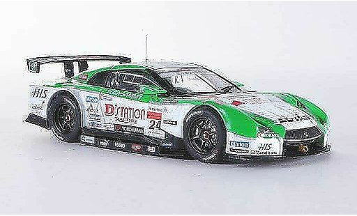 Nissan Skyline R35 1/43 Ebbro GT-R No.24 D station/Advan Low Down Force Super GT500 2012 coche miniatura