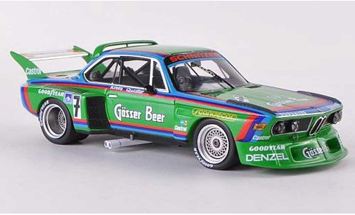 Bmw 3.0 CSL 1/43 Spark No.7 Gosser Bier 1000Km Nurburgring 1976 D.Quester/A.Krebs coche miniatura