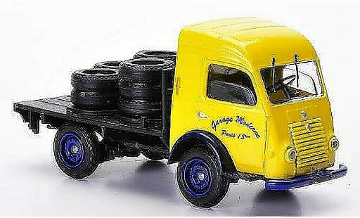 Renault Goelette Base 1/43 Solido Garage Moderne plataforma con Ladegut coche miniatura