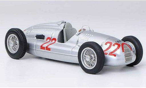 Auto Union Typ D course 1/43 Minichamps No.22 T.Nuvolari GP Italien 1938 coche miniatura