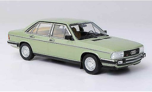 Audi 100 gl 1/43 Minichamps verde 1979 coche miniatura