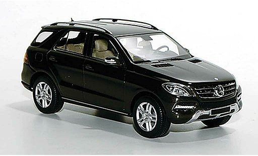 Mercedes Classe M Base 1/43 Minichamps (W166) marron 2011 coche miniatura