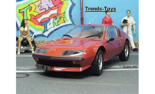 Alpine A310 v6 1/18 Norev 1978 phase 1 coche miniatura