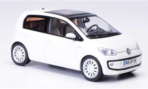 Volkswagen Up 2011 1/43 Schuco blanco Funfturer coche miniatura