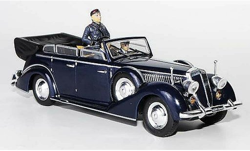 Lancia Astura IV Serie Ministeriale 1/43 Starline azul con Figuren 1938 coche miniatura