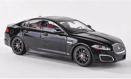 Jaguar XF R 1/43 IXO negro 2010 coche miniatura