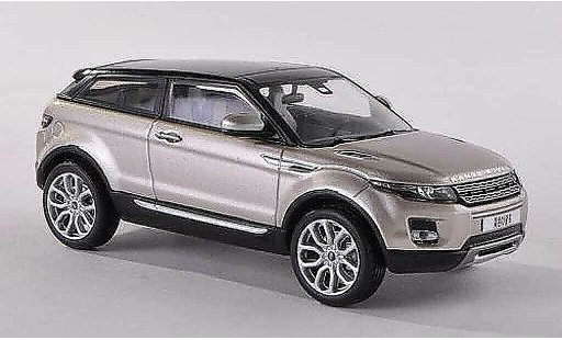Range Rover Evoque Coupe 1/43 IXO beige/negro 3-portes 2011 coche miniatura