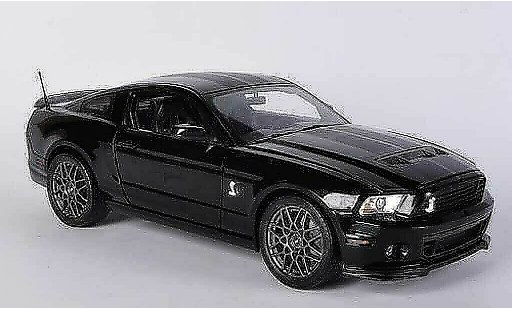 Shelby GT 500 2013 1/18 Shelby Collectibles negro/matenegro coche miniatura