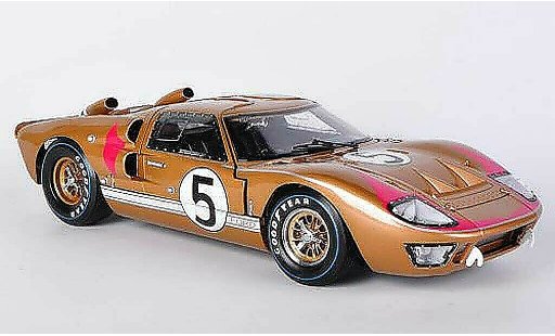 Ford GT40 Mk II 1/18 Shelby Collectibles GT 40 MkII No.5 Team Holman/Moody R.Bucknum / D.Hutcherson 1966 coche miniatura