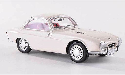 Toyota Publica Sports Concept 1/43 Ebbro Tokyo Motor Show blanco 1962 coche miniatura