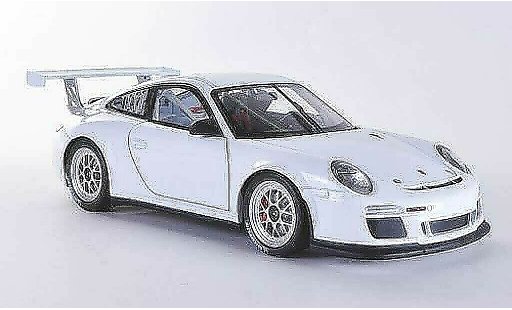 Porsche 911 GT3 CUP 1/18 Welly 2012 blanco Plain Body coche miniatura