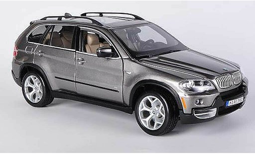 Bmw X5 E53 1/18 Burago gris (1:19) coche miniatura