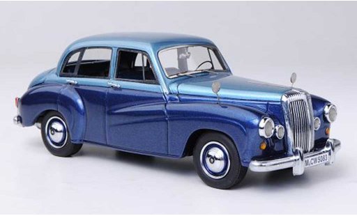 Daimler Conquest Berline 1/43 Neo azul/azul LHD limitada Auflage 300 pieza 1953 coche miniatura