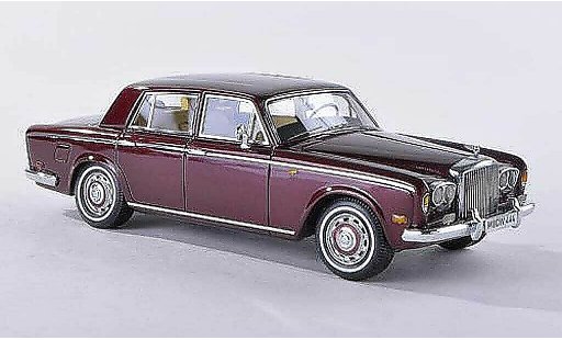 Bentley T1 berline 1/43 Neo negro-rojo limitee edition 300 piece 1974 coche miniatura