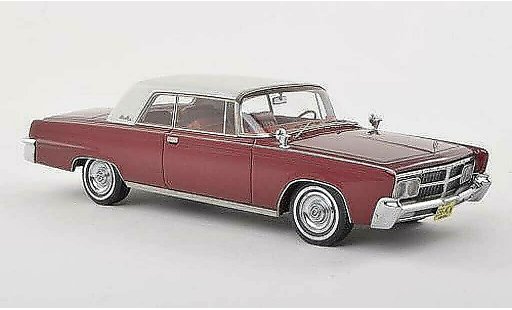 Imperial Crown 2-Door Hardtop 1/43 Neo Coupe negro-rojo/lumineuses-blanco 1965 coche miniatura