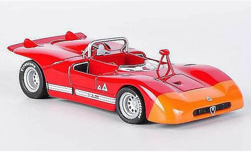 Alfa Romeo 33.3 prototipo 1/43 M4 1971 rojo/naranja coche miniatura