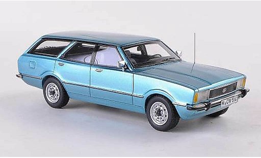 Ford Taunus TC2 1/43 Neo Turnier GL azul limitada Auflage 300 pieza 1976 coche miniatura