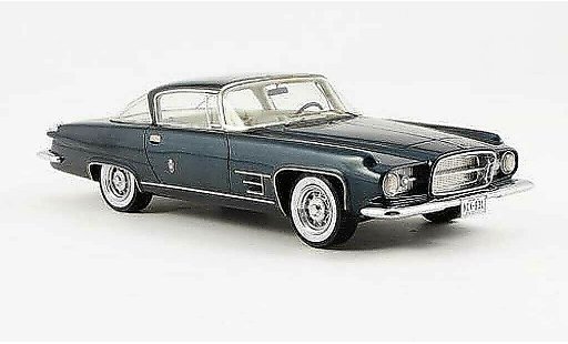 Chrysler Dual Ghia Coupe 1/43 American Excellence L6.4 Hardtop azul limitada Auflge 500 pieza 1957 coche miniatura