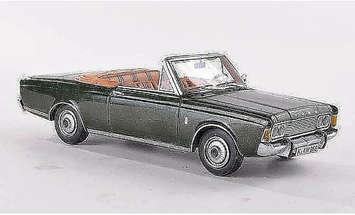 Ford Taunus 17M P7 1/43 Neo (P7b) 26M Descapotable Deutsch verde coche miniatura