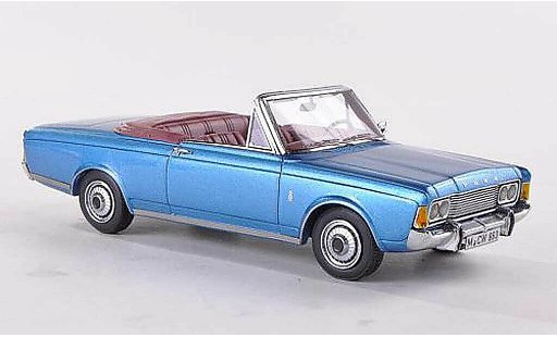 Ford Taunus 17M P7 1/43 Neo (P7b) 26M Descapotable Deutsch azul limitada Auflage 300 pieza coche miniatura