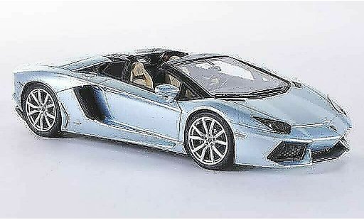 Lamborghini Aventador Roadster 1/43 Look Smart LP700-4 grisazul coche miniatura
