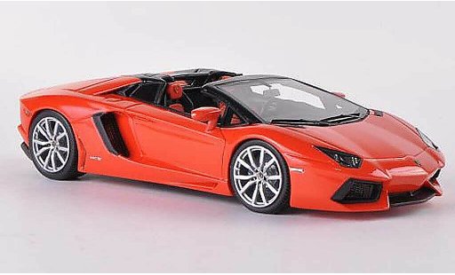 Lamborghini Aventador Roadster 1/43 Look Smart LP700-4 naranja coche miniatura