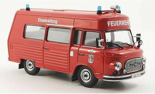 Barkas B 1000 pompiers 1/43 IST Models SMH-3 Bomberos Salzwedel 1984 coche miniatura