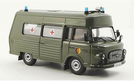 Barkas B 1000 armee 1/43 IST Models SMH-3 NVA 1985 coche miniatura