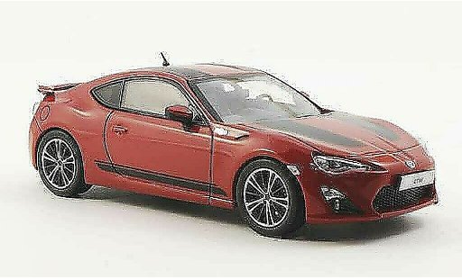 Toyota 86 2012 1/43 J Collection GT 1st Edition rojo/negro LHD coche miniatura
