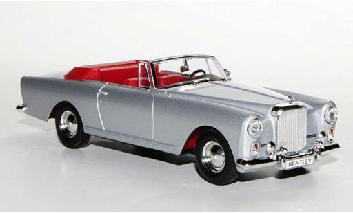 Bentley Continental cabriolet 1/43 Yat Ming S2 DHC Park Ward gris LHD coche miniatura