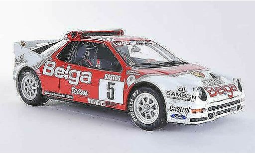 Ford RS 200 Rally 1/18 Ottomobile No.5 Belga - RAS Sport R.Droogmans / R.Joosten Ypern 1986 coche miniatura