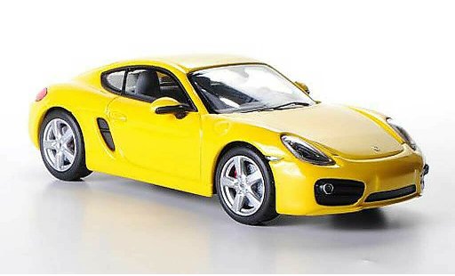 Porsche 718 S 1/43 Norev (tipo 981C) amarillo 2013 coche miniatura