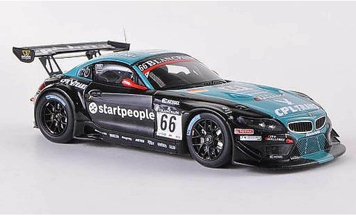 Bmw Z4 course 1/43 Spark E89 No.66 City Challenge 24h Spa 2012 G.Franchi/F.Kechele/M.Lauda coche miniatura