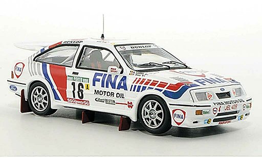 Ford Sierra Cosworth 1/43 Trofeu No.16 Fina M.Duez / A.Lopes Rally Portugal 1990 coche miniatura