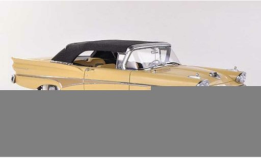 Ford Fairlane 500 Convertible 1/18 Sun Star amarillo capota cerrado coche miniatura