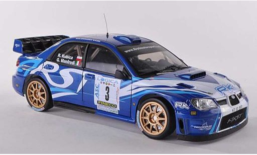 Subaru Impreza WRC 1/18 Sun Star 07 No.3 Ronde Gomitolo di Lana 2012 R.Kubica/G.Manfredi coche miniatura