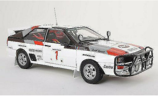 Audi Quattro a1 1/18 Sun Star No.1 Safari Rally 1983 M.Mouton/F.Pons coche miniatura