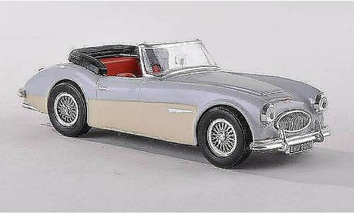 Austin Healey 3000 roadster 1/43 Vitesse ouverde gris/beige RHD coche miniatura
