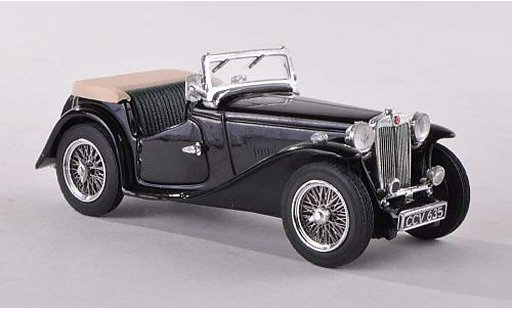 MG TC Base 1/43 Vitesse ouverde negro RHD coche miniatura