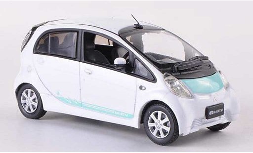 Mitsubishi iMiev Base 1/43 Vitesse blanco/turquesa RHD coche miniatura