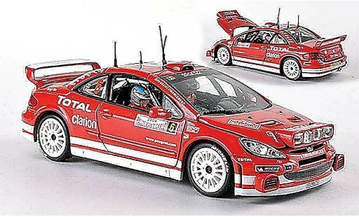 Peugeot 307 WRC 1/43 Vitesse No.6 Total Rally Monte Carlo F.Loix/S.Smeets 2004 coche miniatura