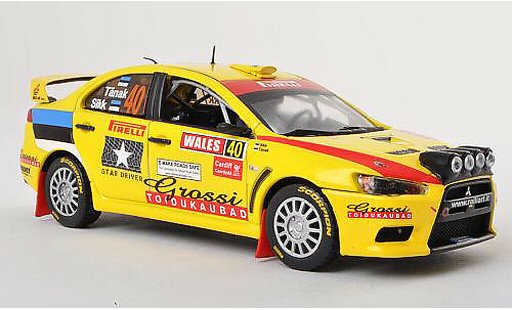 Mitsubishi Lancer Evolution X 1/43 Vitesse No.40 Rally of Great Britain 2010 coche miniatura