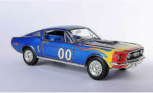 Ford Mustang Fastback 1/18 Johnny Lightning No.00 The Dukes of Hazzard - Cooter's coche miniatura
